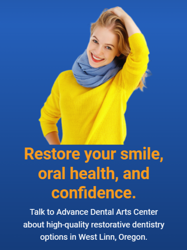 Restore your smile, oral health, and confidence